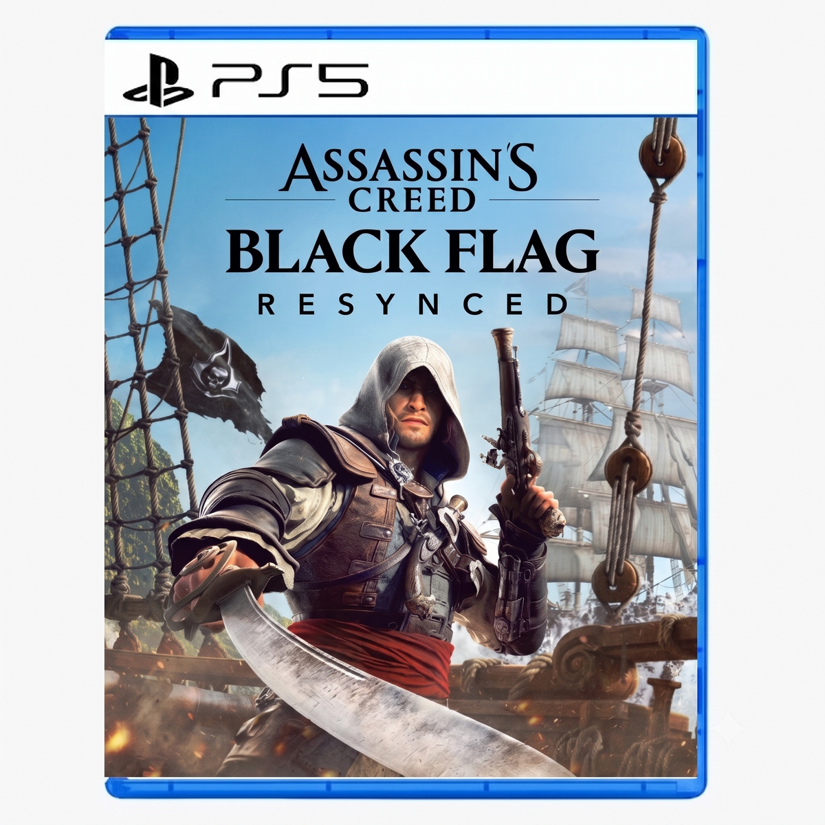 Portada de Assassin’s Creed Black Flag Resynced